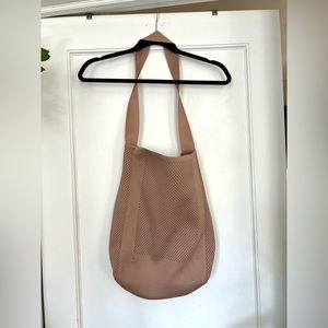 Everlane Do-It-All Tan Knit Tote